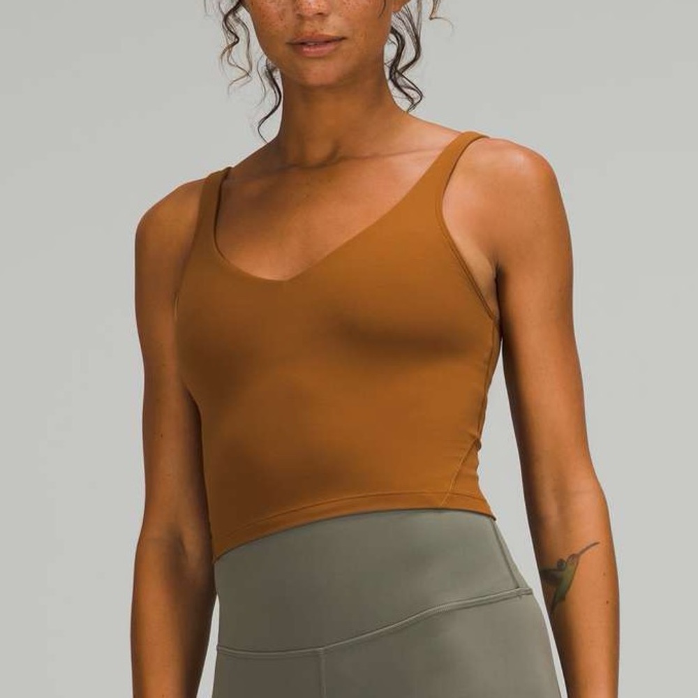 Lululemon Align Tank Top in Copper Brown Size 2